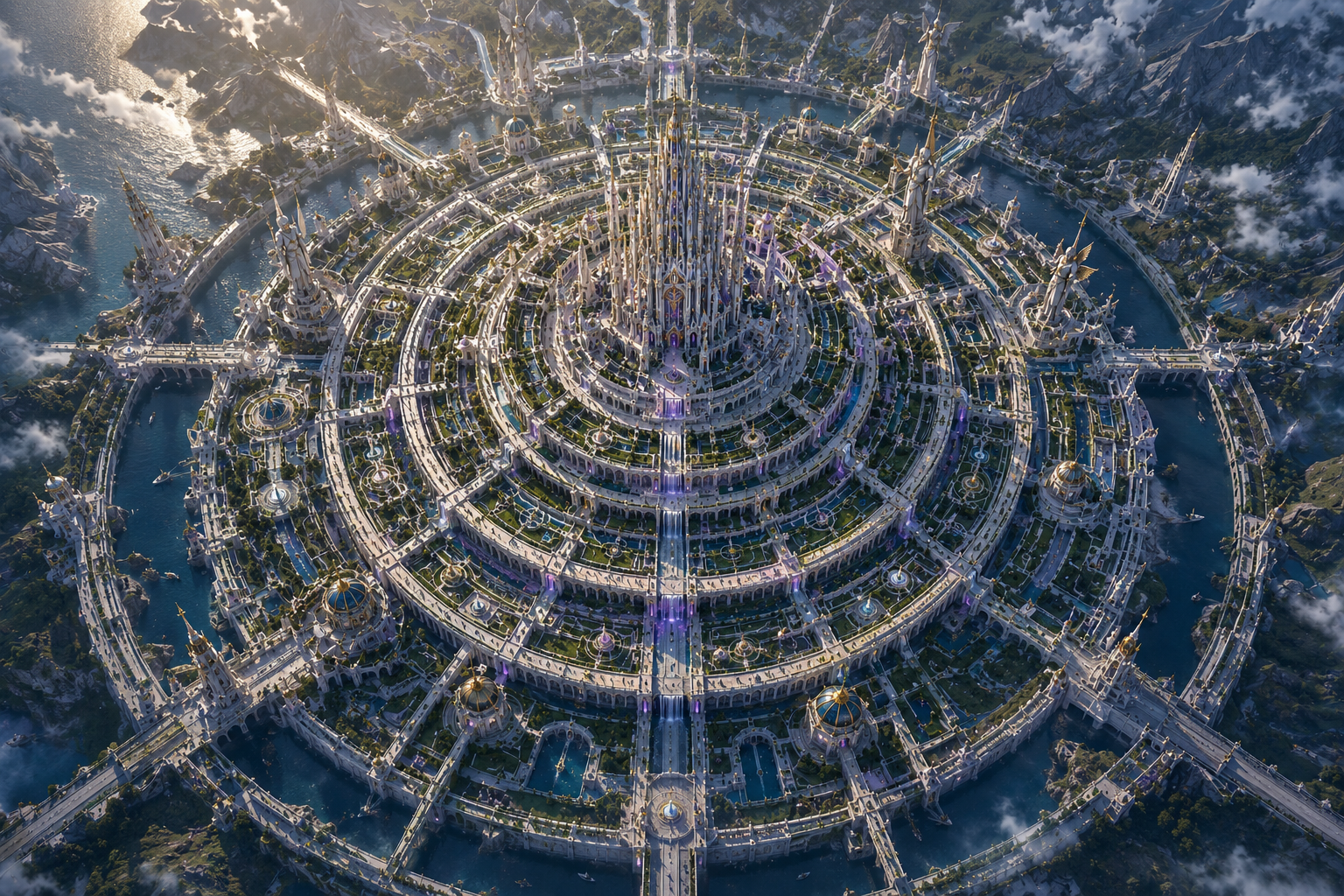 The Crystal — aerial view